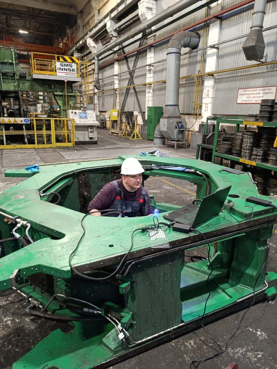 Сканирование клети на АО Тагмет2