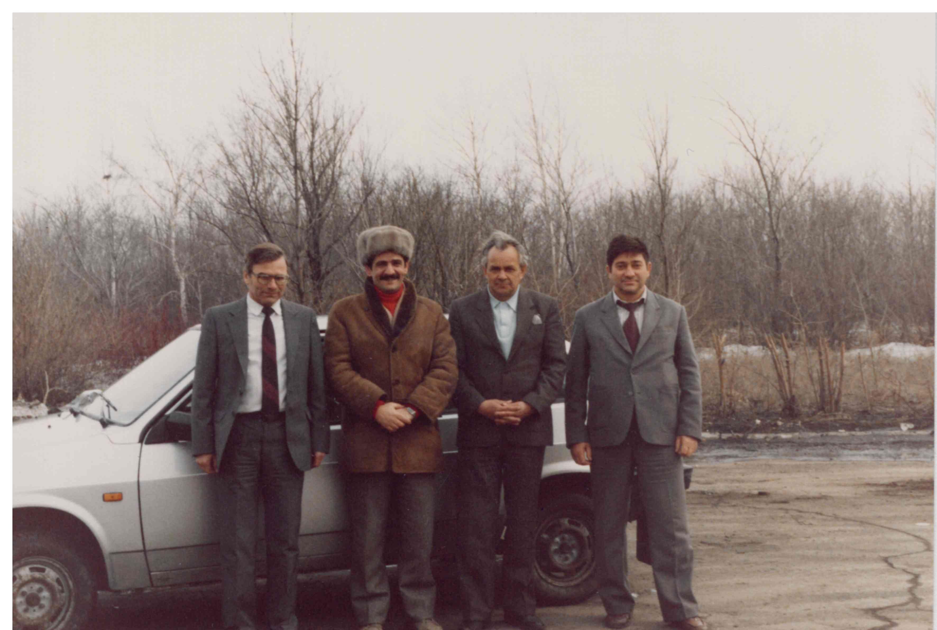 1986_апрель_ВАЗ_2108_Джорджио_Вердучи_и_инженеры