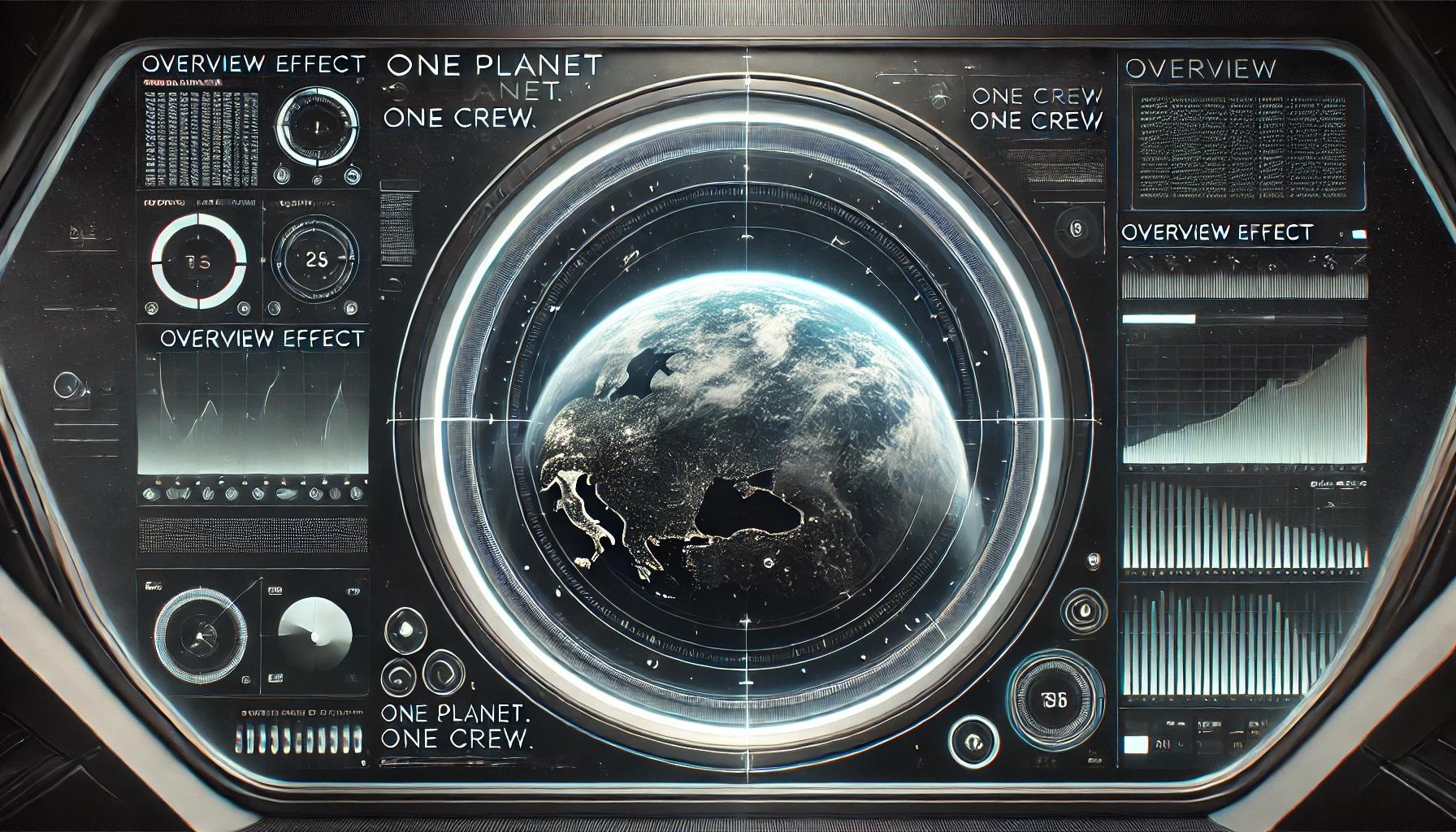 DALL·E 2025-04-09 15.03.09 - A futuristic cockpit window view showing Earth from orbit, framed by the circular edge of a spacecraft window. Outside the window, Earth appears detai